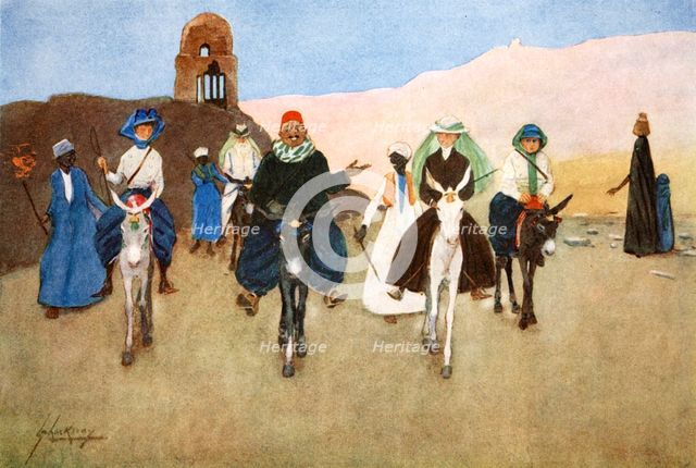 'Should Women Ride Astride?', 1908.  Creator: Lance Thackeray.
