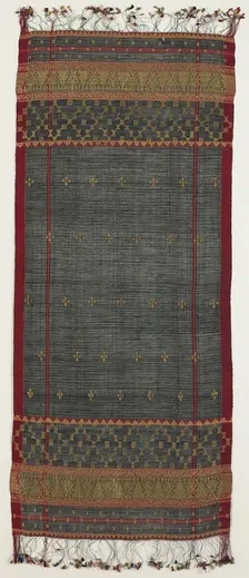 Shoulder or Head Cloth (selendang), Sumatra, 19th century. Creator: Unknown