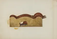 Shoulder Plane, c. 1937. Creator: Natalie Simon