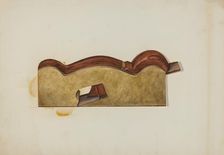 Shoulder Plane, c. 1937. Creator: Natalie Simon