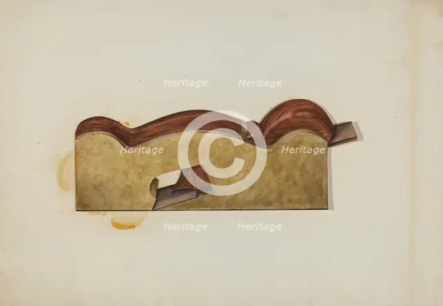 Shoulder Plane, c. 1937. Creator: Natalie Simon.