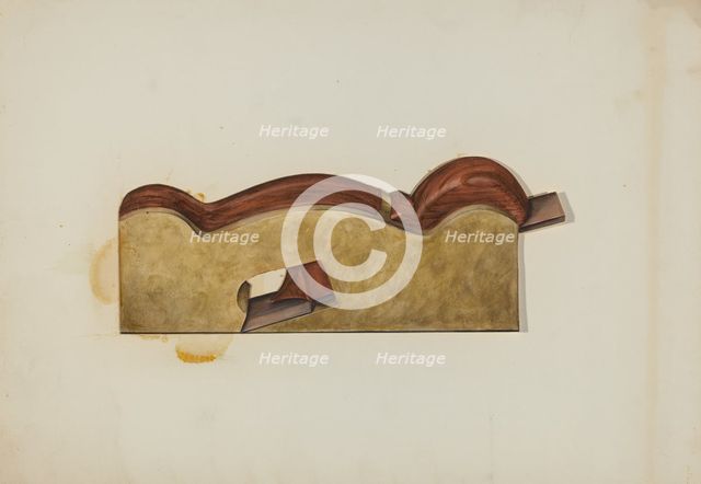 Shoulder Plane, c. 1937. Creator: Natalie Simon.