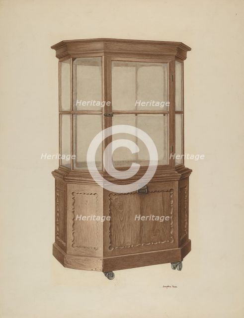Show Case, c. 1941. Creator: Josephine Prado.