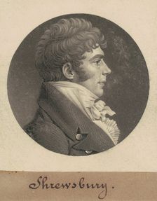 Shrewsbury, 1809. Creator: Charles Balthazar Julien Févret de Saint-Mémin