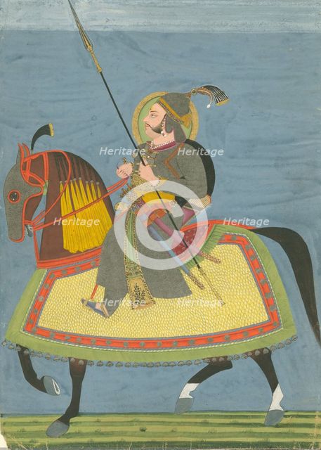 Shri Bakht Singh (1706-1752), Maharaja of Jodhpur. Artist: Indian Art  