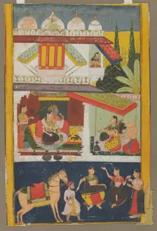 Shri Raga, c. 1695. Creator: Unknown