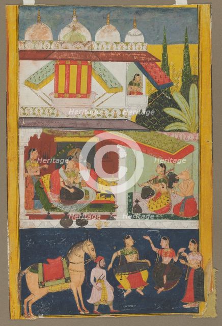 Shri Raga, c. 1695. Creator: Unknown.