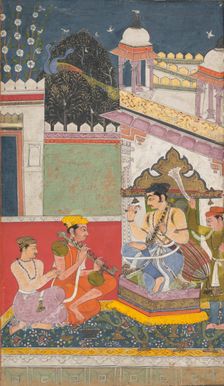 Shri Raga: Folio from a ragamala series (Garland of Musical Modes) , mid-17th century. Creator: Unknown