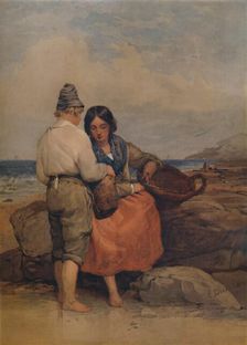 Shrimpers 19th century, (1935). Artist: Edward Duncan