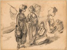 Shrimpers, c.between 1785 and 1789. Creator: Thomas Gainsborough