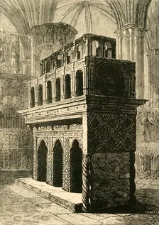 Shrine of Edward the Confessor, Westminster Abbey 1890. Creator: Unknown