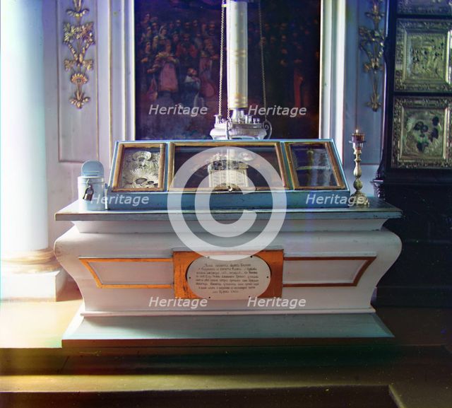 Shrine of Princesses Euphrosine of Staritsa and Juliana Dmitrievna Paletskaya at the Goritsy Monaste