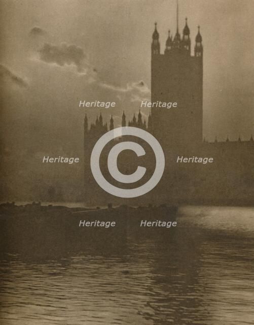 'Shrine of Stone Which Covers The Beating Heart of Parliamentary London', c1935. Creator: Huson.