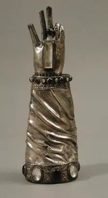 Shrine of Saint Patrick's Hand, Irish, early 20th century (original dated 14th century). Creator: Unknown
