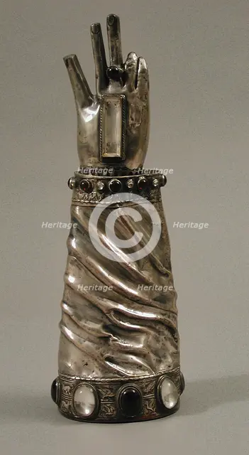 Shrine of Saint Patrick's Hand, Irish, early 20th century (original dated 14th century). Creator: Unknown.