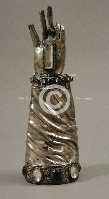 Shrine of Saint Patrick's Hand, Irish, early 20th century (original dated 14th century). Creator: Unknown.