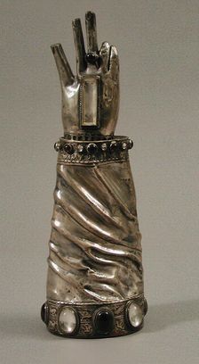 Shrine of Saint Patrick's Hand, Irish, early 20th century (original dated 14th century). Creator: Unknown