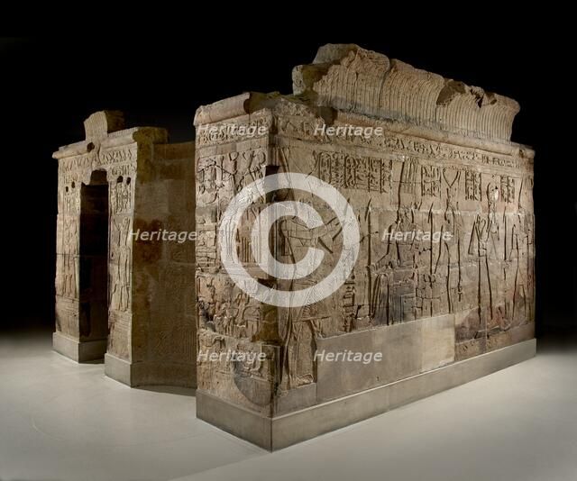 Shrine of Taharqa, XXVth Dynasty, c690-c 664 BC. Artist: Unknown.