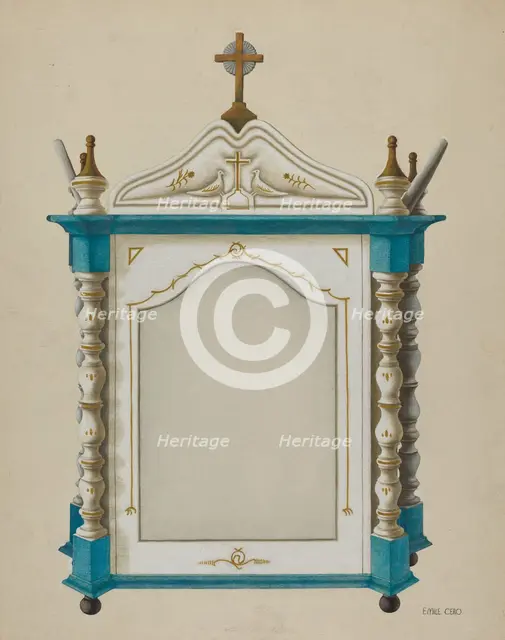 Shrine, c. 1938. Creator: Emile Cero.