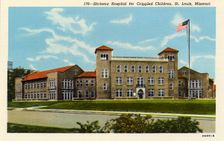 Shriners Hospital for Crippled Children, St Louis, Missouri, USA, 1925