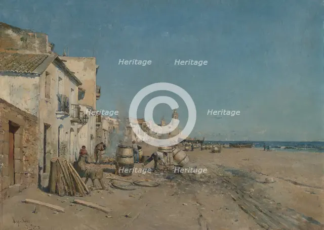 Sitges, 19th century. Creator: Juan Roig y Soler.
