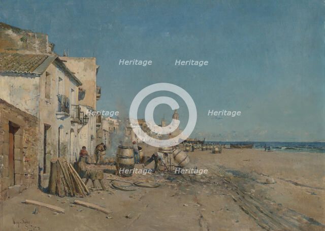Sitges, 19th century. Creator: Juan Roig y Soler.