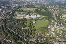 Site of the Crystal Palace and the National Sports Centre, Penge, London, 2021. Creator: Damian Grady