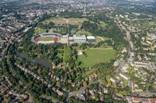 Site of the Crystal Palace and the National Sports Centre, Penge, London, 2021. Creator: Damian Grady