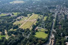 Site of The Crystal Palace and the Penge Transmitting Station, London, 2021. Creator: Damian Grady