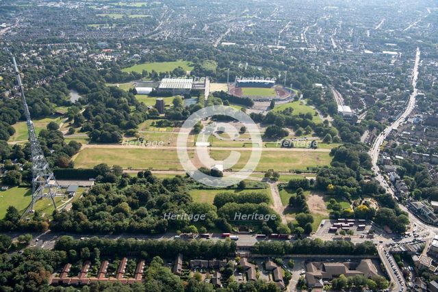 Site of The Crystal Palace and the Penge Transmitting Station, London, 2021. Creator: Damian Grady.