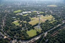 Site of The Crystal Palace and the Penge Transmitting Station, London, 2021. Creator: Damian Grady