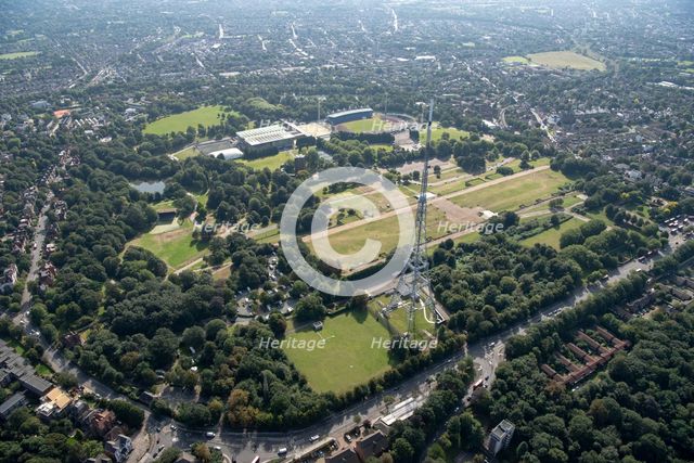 Site of The Crystal Palace and the Penge Transmitting Station, London, 2021. Creator: Damian Grady.
