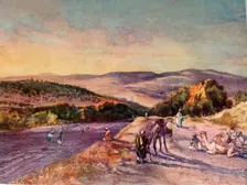 Site of the Ancient City of Samaria 1902. Creator: John Fulleylove