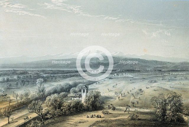 Site of the Battle of Magenta, Italy, 4 June 1859. Artist: Unknown