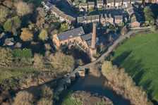 Site of the Battle of Powick Bridge and a former hydro-electricity works, Worcestershire, 2014. Creator: Historic England Staff Photographer