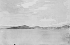 Site of Troy (from Sketchbook), 1904. Creator: Mary Newbold Sargent