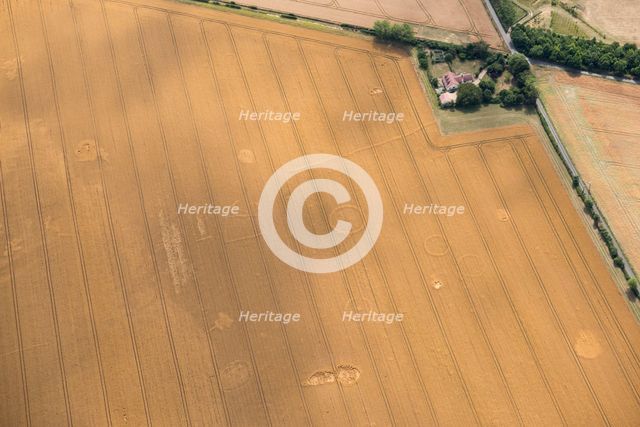 Site of a probable barrow cemetery, Kent, 2017. Creator: Historic England Staff Photographer.