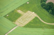 Site of a Romano-British villa, Essex, 2015. Creator: Damian Grady