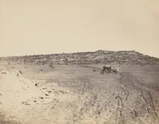 [Site of Execution of Emperor Maximilian], 1867. Creator: François Aubert
