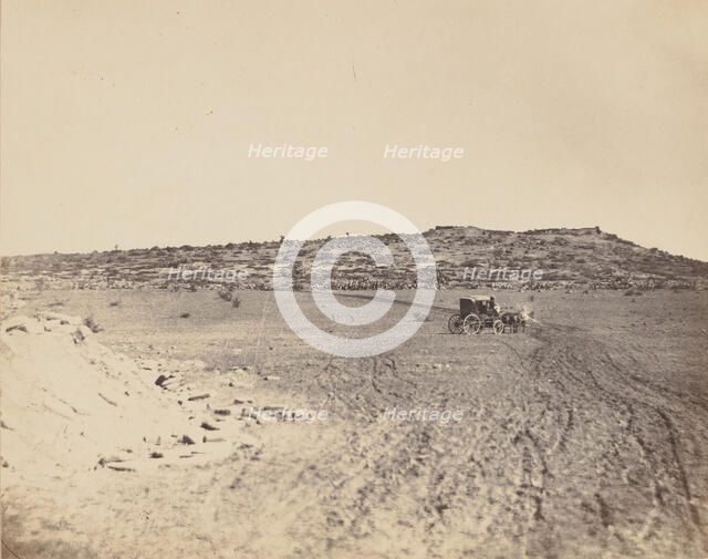 [Site of Execution of Emperor Maximilian], 1867. Creator: François Aubert.