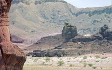 Site of King Solomon's Mines in the Neggu desert, 10th century BC