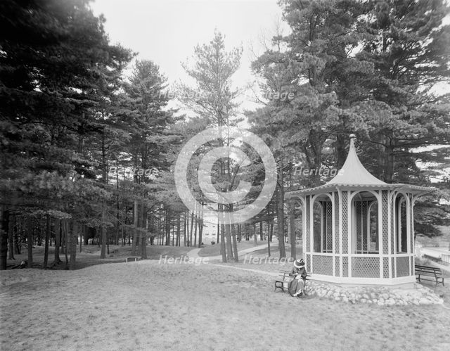 Site of Old Fort William Henry, Lake George, N.Y., c.between 1910 and 1920. Creator: Unknown.