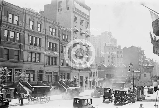 Site of Steinway Hall, W. 57th, (1916?). Creator: Bain News Service.