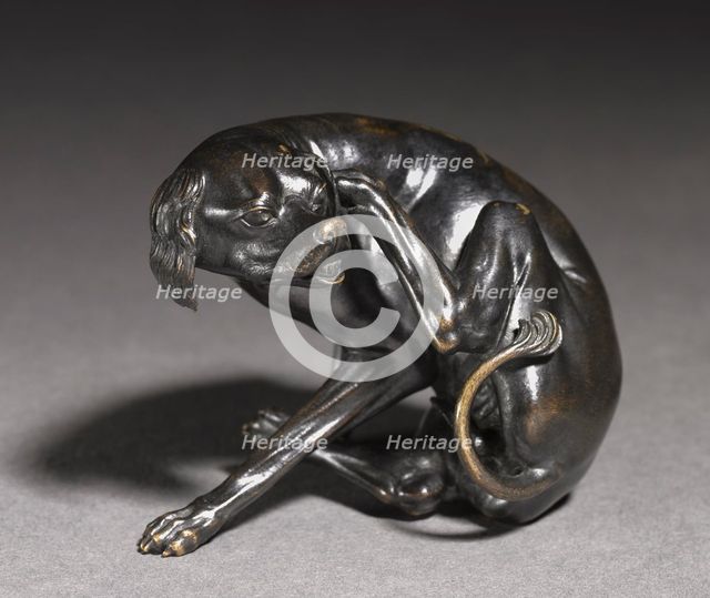 Sitting Dog Scratching Himself, c. 1525-1530. Creator: Unknown.