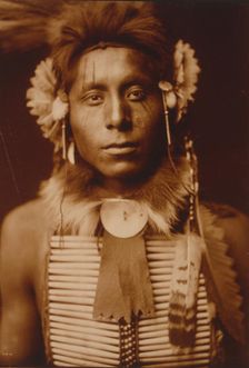 Sitting Eagle, c1905. Creator: Edward Sheriff Curtis