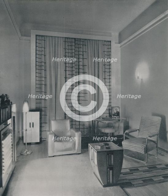'Sitting room', 1933.  Artist: Unknown.