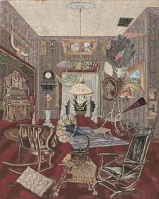 Sitting Room, 1935/1942. Creator: Perkins Harnly