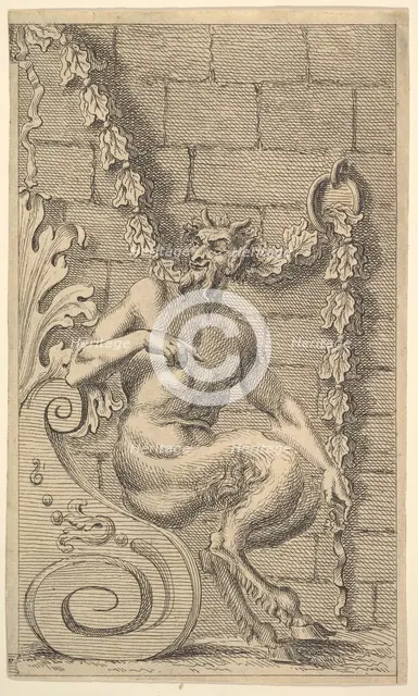 Sitting Satyrs, after 1732. Creator: Unknown.