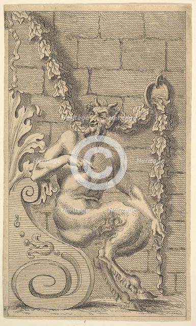 Sitting Satyrs, after 1732. Creator: Unknown.