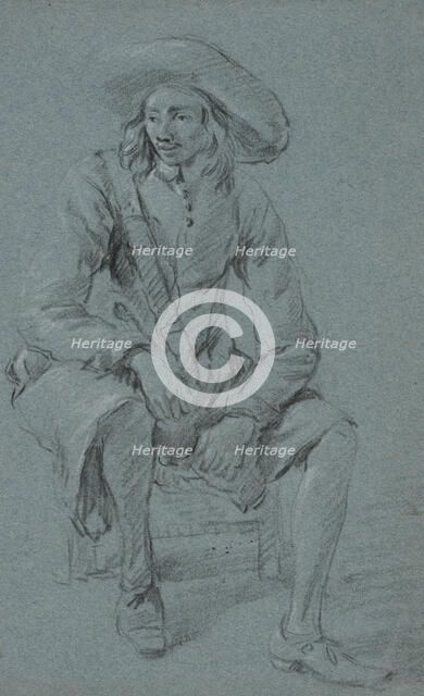 Sitting soldier. Creator: Jan Asselijin.